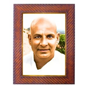Swami Sivananda Photo Frame 10x14 Inch Religious Wall & Table Decor Frame | Swami Sivananda Spiritual Photo Frame For Home, Temple & Office | Decorative Hindu God & Goddess Frame (Pack Of 1) (F184