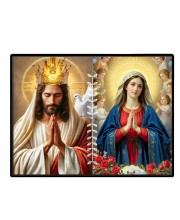 Jesus Christ - Immaculate Conception Laminated Photo - 11x13 Inches, Divine Blessings For Home & Office And Temple Decoration (F16271)