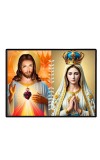 Jesus Christ - Immaculate Conception Laminated Photo - 11x13 Inches, Divine Blessings For Home & Office And Temple Decoration (F16276)