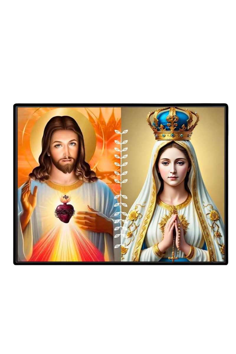 Jesus Christ - Immaculate Conception Laminated Photo - 11x13 Inches, Divine Blessings For Home & Office And Temple Decoration (F16276)