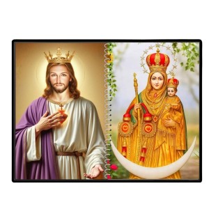 Jesus Christ - Our Lady Of Good Health Laminated Photo - 13x15 Inches, Divine Blessings For Home & Office And Temple Decoration (F16358) Jesus Christ - Our Lady Of Good Health Laminated Photo - 13x15 Inches, Divine Blessings For Home & Office And Temple Decoration (F16358)