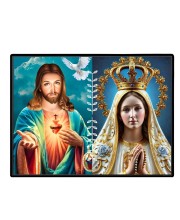 Jesus Christ - Immaculate Conception Laminated Photo - 11x13 Inches, Divine Blessings For Home & Office And Temple Decoration (F16277)