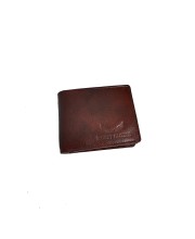 Houst Globle Brown Genuine Leather Wallet for Men Multiple Credit/Debit Card Slots 2 Secret Compartments