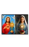 Jesus Christ - Our Lady Of Sorrows Laminated Photo - 11x13 Inches, Divine Blessings For Home & Office And Temple Decoration (F16301)