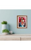 Jesus and Mother Mary Colored Photo | Religious Wall Art for Christian Home Decor | Sacred Catholic Prints for Living Room, Bedroom, or Church