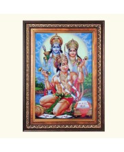 Shri Hanuman Color Photo 20x24 Inch - Vibrant Religious Wall Art for Home or Office Decor.