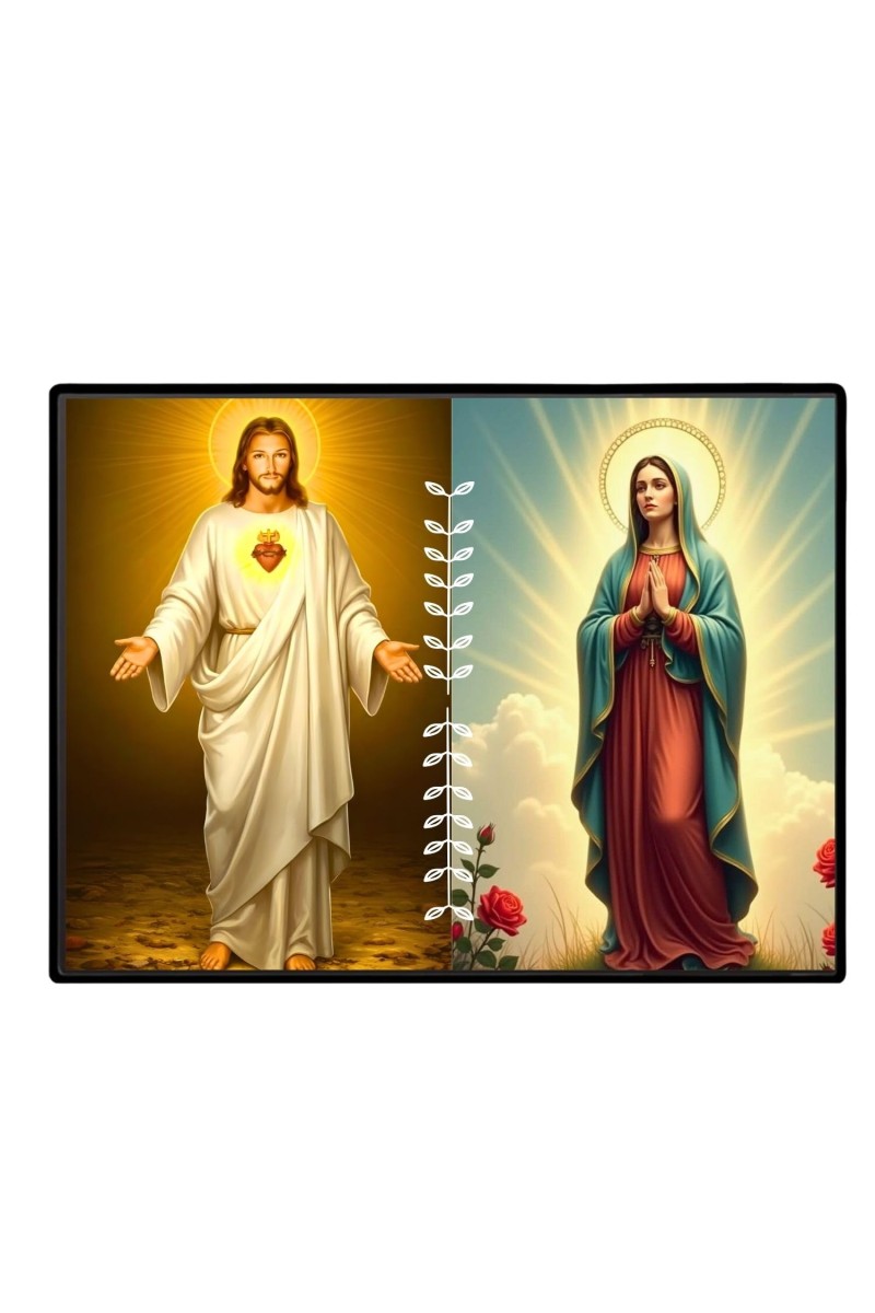 Jesus Christ - Immaculate Conception Laminated Photo - 11x13 Inches, Divine Blessings For Home & Office And Temple Decoration (F16274)