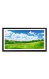 Nature Landscape Floating Frame Scenery Digital Print - (I5741) - 18x36 inch Modern Nature Wall Art for Living Room, Bedroom, Office, Hotels, Drawing Room