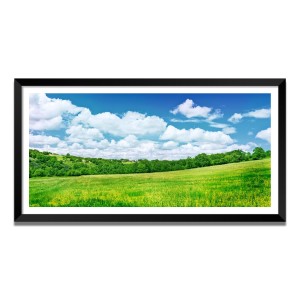 Nature Landscape Floating Frame Scenery Digital Print - (I5741) - 24x36 inch Modern Nature Wall Art for Living Room, Bedroom, Office, Hotels, Drawing Room