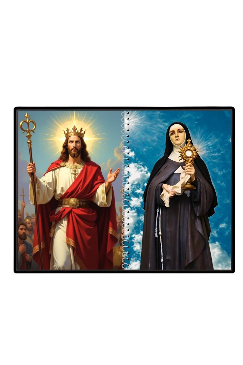 Immaculate Heart Of Mary Laminated Photo - 13x15 Inches, Divine Blessings For Home & Office And Temple Decoration (F16446)