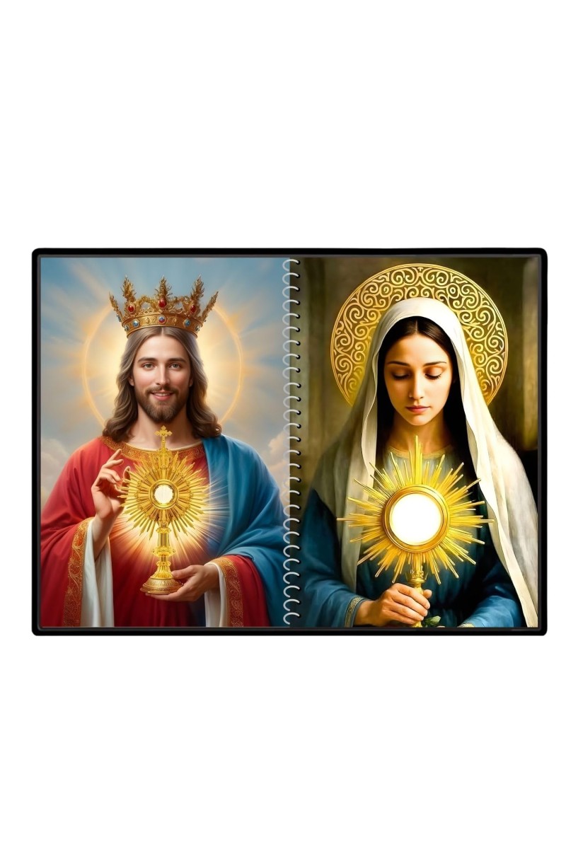 Immaculate Heart Of Mary Laminated Photo - 11x13 Inches, Divine Blessings For Home & Office And Temple Decoration (F16450)