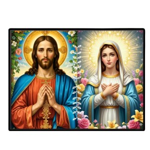Jesus Christ - Our Lady Of Perpetual Help Laminated Photo - 9x11 Inches, Divine Blessings For Home & Office And Temple Decoration (F16268) Jesus Christ - Our Lady Of Perpetual Help Laminated Photo - 9x11 Inches, Divine Blessings For Home & Office And Temple Decoration (F16268)