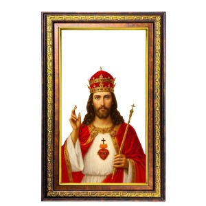 Lord Jesus Digital Golden Balck Color Photo Frame | Hindu Religious Wall Decor | 10x16 Inches - Inspirational Wall Art For Office, Home Decor - Ideal Spiritual Gift (F16742) Lord Jesus Digital Golden Balck Color Photo Frame | Hindu Religious Wall Decor | 10x16 Inches - Inspirational Wall Art For Office, Home Decor - Ideal Spiritual Gift (F16742)