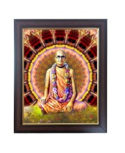 Hitech Sales Srila Bhaktisiddhanta Saraswati Goswami Photo Frame for Pooja Room, Temple Decor, Home Decoration and Gift