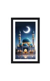Masjid colored Photo | Mosque Wall Art | Ideal for Home or Office Decoration