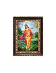 Sri Chaitannya Digital Print Photo 8.7x10.7 inches - Vibrant Religious Wall Art for Home or Office Decor.