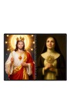 Immaculate Heart Of Mary Laminated Photo - 11x13 Inches, Divine Blessings For Home & Office And Temple Decoration (F16448)