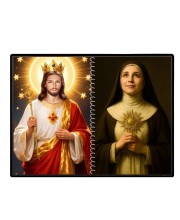 Immaculate Heart Of Mary Laminated Photo - 13x15 Inches, Divine Blessings For Home & Office And Temple Decoration (F16448)