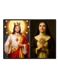 Immaculate Heart Of Mary Laminated Photo - 13x15 Inches, Divine Blessings For Home & Office And Temple Decoration (F16448)