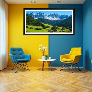 Nature Landscape Floating Frame Scenery Digital Print - (I5899) - 12x24 inch Modern Nature Wall Art for Living Room, Bedroom, Office, Hotels, Drawing Room Nature Landscape Floating Frame Scenery Digital Print - (I5899) - 12x24 inch Modern Nature Wall Art for Living Room, Bedroom, Office, Hotels, Drawing Room