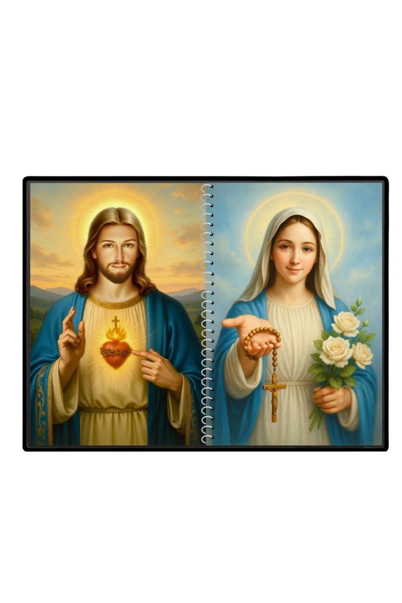 Jesus Christ - Immaculate Conception Laminated Photo - 11x13 Inches, Divine Blessings For Home & Office And Temple Decoration (F16437)