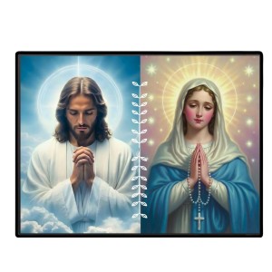 Jesus Christ - Immaculate Conception Laminated Photo - 7x9 Inches, Divine Blessings For Home & Office And Temple Decoration (F16270) Jesus Christ - Immaculate Conception Laminated Photo - 7x9 Inches, Divine Blessings For Home & Office And Temple Decoration (F16270)