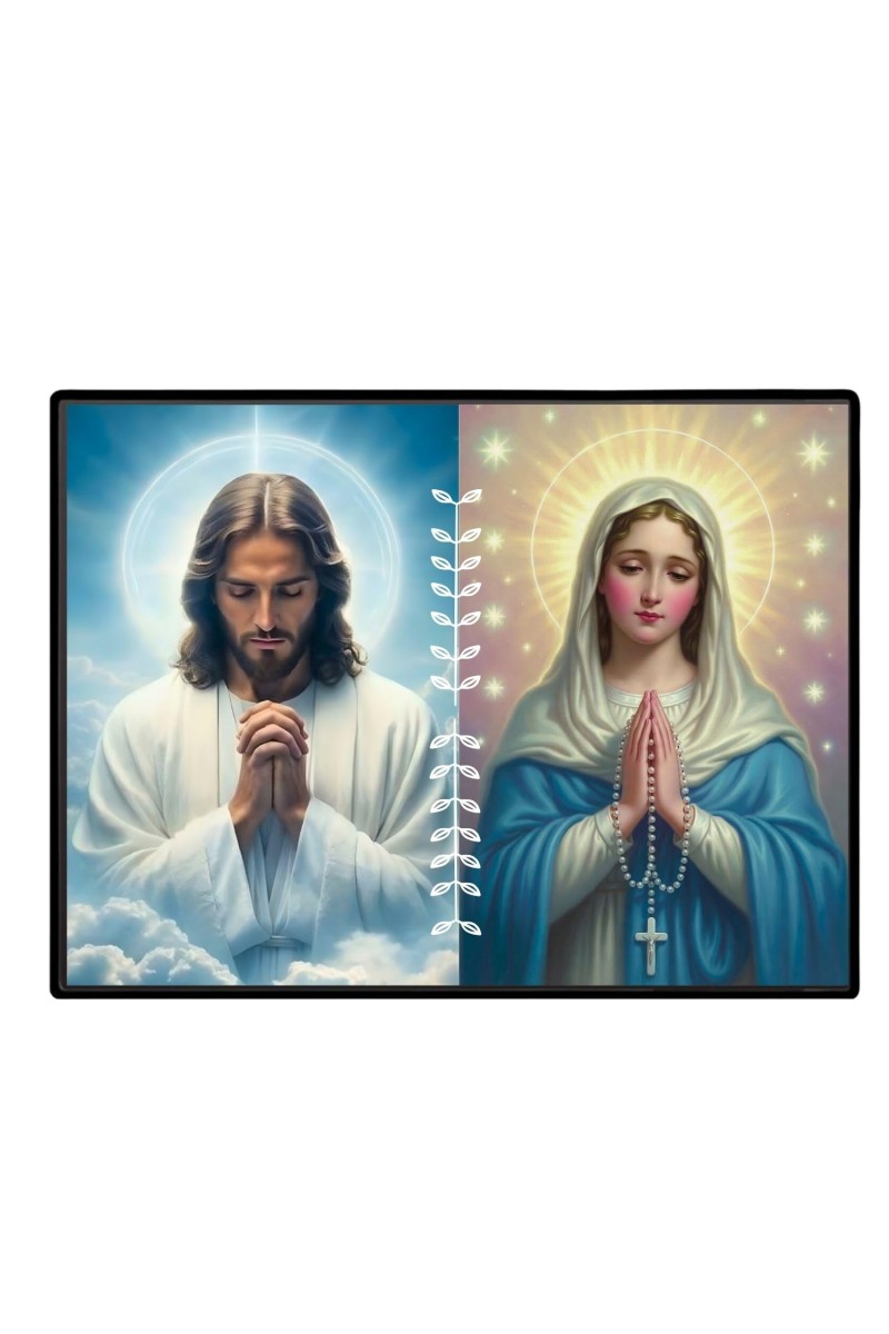 Jesus Christ - Immaculate Conception Laminated Photo - 11x13 Inches, Divine Blessings For Home & Office And Temple Decoration (F16270)