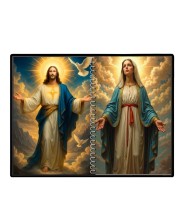 Jesus Christ - Immaculate Conception Laminated Photo - 11x13 Inches, Divine Blessings For Home & Office And Temple Decoration (F16444)