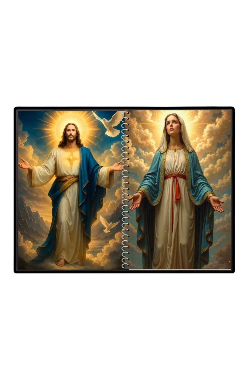 Jesus Christ - Immaculate Conception Laminated Photo - 11x13 Inches, Divine Blessings For Home & Office And Temple Decoration (F16444)