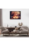 Swami Prabhupada Laminated Photo - 5x7 Inches, Divine Blessings for Home & Office and Temple Decoration
