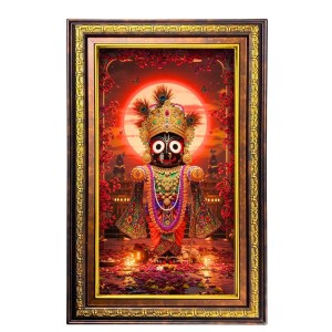 Lord Jagannath Digital Golden Balck Color Photo Frame | Hindu Religious Wall Decor | 14x20 Inches - Inspirational Wall Art For Office, Home Decor - Ideal Spiritual Gift (F16822) Lord Jagannath Digital Golden Balck Color Photo Frame | Hindu Religious Wall Decor | 14x20 Inches - Inspirational Wall Art For Office, Home Decor - Ideal Spiritual Gift (F16822)