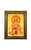 Hitech Sales Lord Sri Hanuman ji Bajarangbali mahabali gold plated Photo