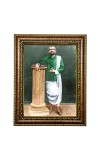 HiTech Sales Mahapurush Sri Sri Ramakrishna Paramahamsadeb Painting for Living Room, Home Decor, Bedroom, Office with PVC Frame & Front Face - Glass (10 x 8 in)