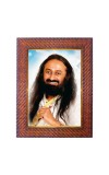 Sri Sri Ravi Shankar Photo Frame 10x14 Inch Religious Wall & Table Decor Frame | Sri Sri Ravi Shankar Spiritual Photo Frame For Home, Temple & Office | Decorative Hindu God & Goddess Frame (Pack O