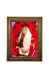 HiTech SalesMaa Sarada Devi photo frame for wall hanging/gift/temple/puja room/home decor with PVC Frame & Front Face - Glass (9 x 7 in)