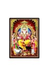 Vishwakarma Laminated Photo (13x15 Inches Without glass) Divine Blessings for Table and Walls,Home & Office and Temple Decoration