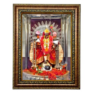 HiTech Sales KALI MATA BHABATARINI DAKSHINESWAR Painting for Living Room, Home Decor, Bedroom, Office with PVC Frame & Front Face - Glass (9 x 7 in) HiTech Sales KALI MATA BHABATARINI DAKSHINESWAR Painting for Living Room, Home Decor, Bedroom, Office with PVC Frame & Front Face - Glass (9 x 7 in)
