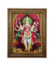 Hi Tech Sales Durga Maa Photo Frame for wall/table, Study & living room, gifts (10 x 12)