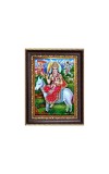 Maa Switala Debi Shitala Maa Digital Print Photo 8.7x10.7 inches - Vibrant Religious Wall Art for Home or Office Decor.