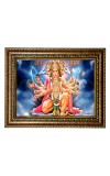 HiTech SalesLord Panchmukhi Hanuman photo frame Panchamukhi picture Divine with five faces deity for Office, Wall/Table, Study room & living room, gifts | PVC Frame & Front Face - Glass (12 x 10)