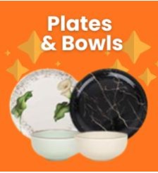 Plate & Bowls