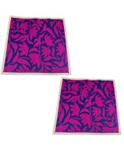 Ashan Mat â€“ Geometric Tufted Floor Rug, Non-Slip & Bordered Finish, Stylish Floral Design Decorative Mat for Living Room, Bedroom, Entryway â€“ Soft & Durable Indoor Carpet (Combo of 2 Multicolor)