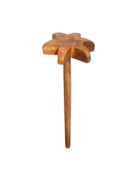 Wooden Dal Ghotni Traditional Hand Masher | Wooden Dal Mathani for Kitchen | Handmade Dal Whisker for Mixing Dal, Kadhi & Curry | Wooden Kitchen Tool