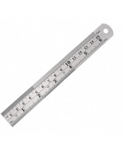 Stainless Steel Scale Ruler | Dual-Sided Inch & Centimeter Measuring Scale | Rust Resistant Metal Ruler for School, Office, Drawing, Drafting, Engineering & DIY Crafts