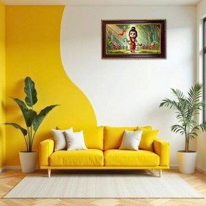 Lord Hanuman Photo Frame 8x4 Inch | Glossy Maroon Polystyrene Frame | Divine Wall & Table Decor | Temple Decoration & Gift Item (Pack Of 1) (F20600) Lord Hanuman Photo Frame 8x4 Inch | Glossy Maroon Polystyrene Frame | Divine Wall & Table Decor | Temple Decoration & Gift Item (Pack Of 1) (F20600)