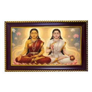 Devi Photo Frame 10x6 Inch | Glossy Maroon Polystyrene Frame | Divine Wall & Table Decor | Temple Decoration & Gift Item (Pack Of 1) (F20271) Devi Photo Frame 10x6 Inch | Glossy Maroon Polystyrene Frame | Divine Wall & Table Decor | Temple Decoration & Gift Item (Pack Of 1) (F20271)