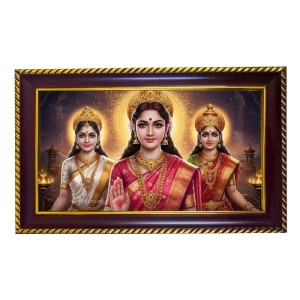 TriDevi Photo Frame 14x10 Inch | Glossy Maroon Polystyrene Frame | Divine Wall & Table Decor | Temple Decoration & Gift Item (Pack Of 1) (F20143) TriDevi Photo Frame 14x10 Inch | Glossy Maroon Polystyrene Frame | Divine Wall & Table Decor | Temple Decoration & Gift Item (Pack Of 1) (F20143)