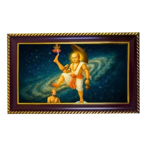 Lord Vaman Photo Frame 8x4 Inch | Glossy Maroon Polystyrene Frame | Divine Wall & Table Decor | Temple Decoration & Gift Item (Pack Of 1) (F20386) Lord Vaman Photo Frame 8x4 Inch | Glossy Maroon Polystyrene Frame | Divine Wall & Table Decor | Temple Decoration & Gift Item (Pack Of 1) (F20386)