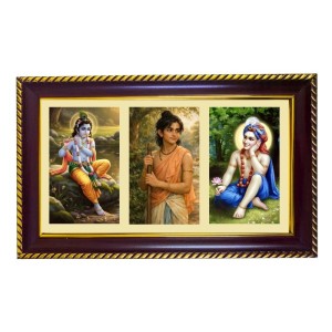 Krishna-Sudhama-balrama Photo Frame 8x4 Inch | Glossy Maroon Polystyrene Frame | Divine Wall & Table Decor | Temple Decoration & Gift Item (Pack Of 1) (F21079) Krishna-Sudhama-balrama Photo Frame 8x4 Inch | Glossy Maroon Polystyrene Frame | Divine Wall & Table Decor | Temple Decoration & Gift Item (Pack Of 1) (F21079)