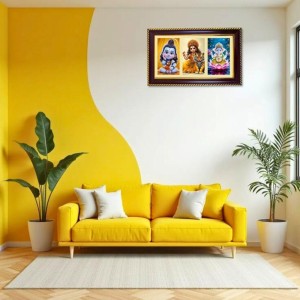 Shiva -Parvti-Ganesha Photo Frame 12x8 Inch | Glossy Maroon Polystyrene Frame | Divine Wall & Table Decor | Temple Decoration & Gift Item (Pack Of 1) (F21232) Shiva -Parvti-Ganesha Photo Frame 12x8 Inch | Glossy Maroon Polystyrene Frame | Divine Wall & Table Decor | Temple Decoration & Gift Item (Pack Of 1) (F21232)